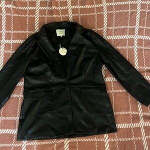 REVOLVE Black Leather Jacket
